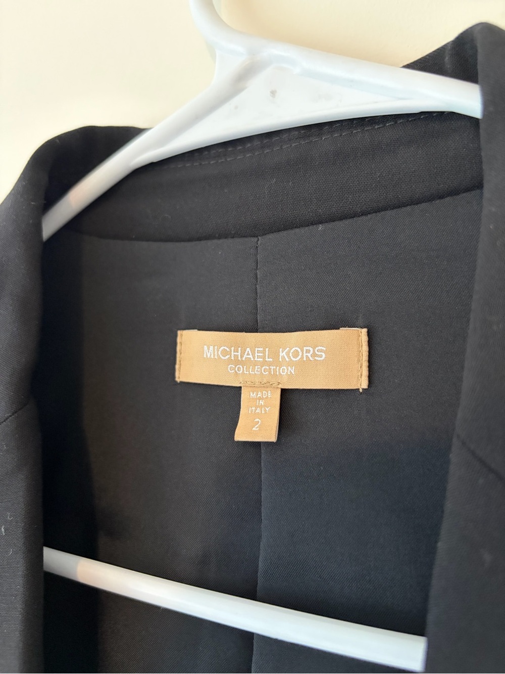 Michael Kors Collection Black Tailored Blazer - Picture 5 of 5